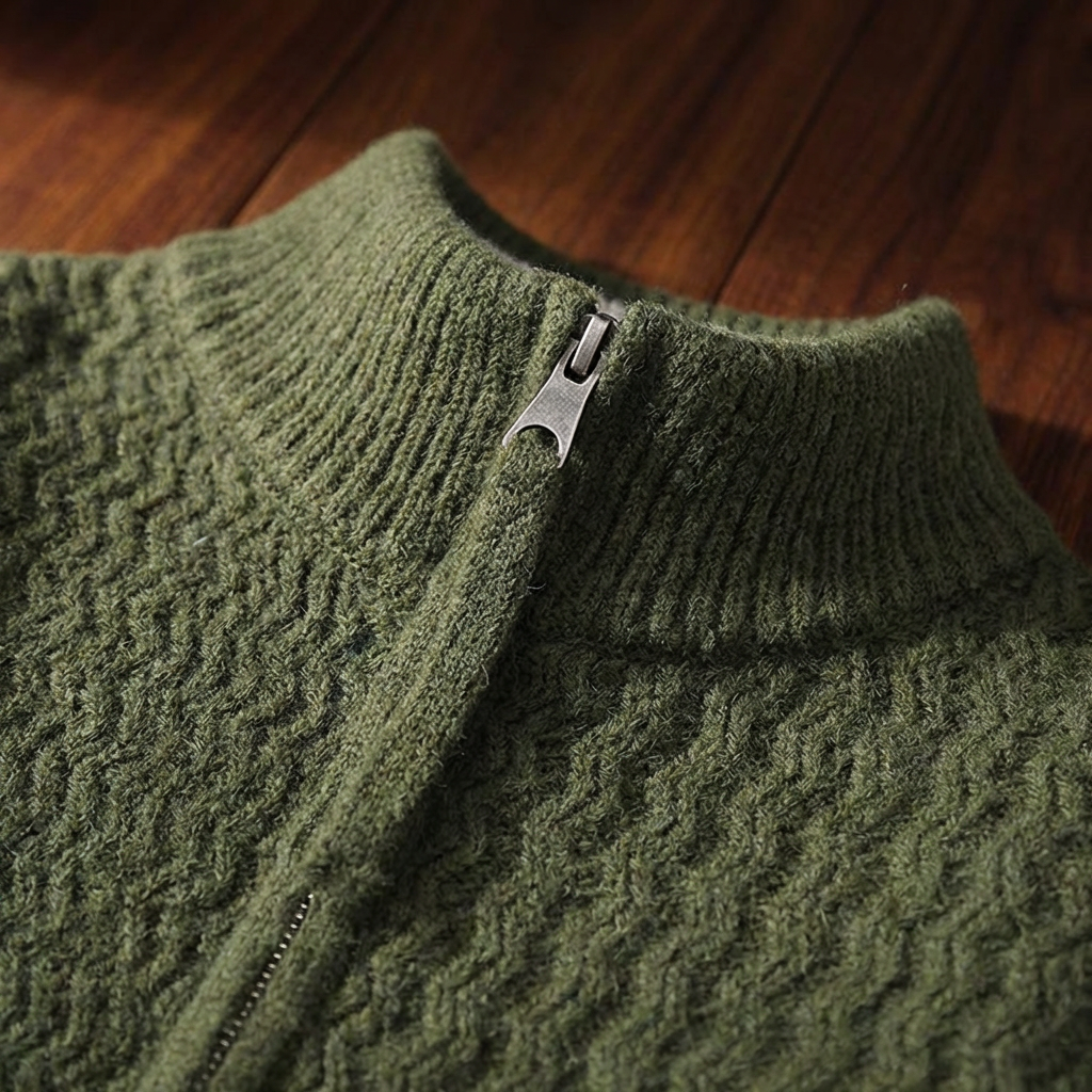 Men's Merino Wool Sweater – Warm Knit Pullover