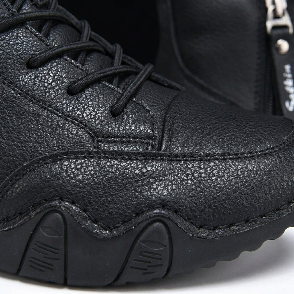 Men's Leather Ankle Boots - Classic Casual Boots