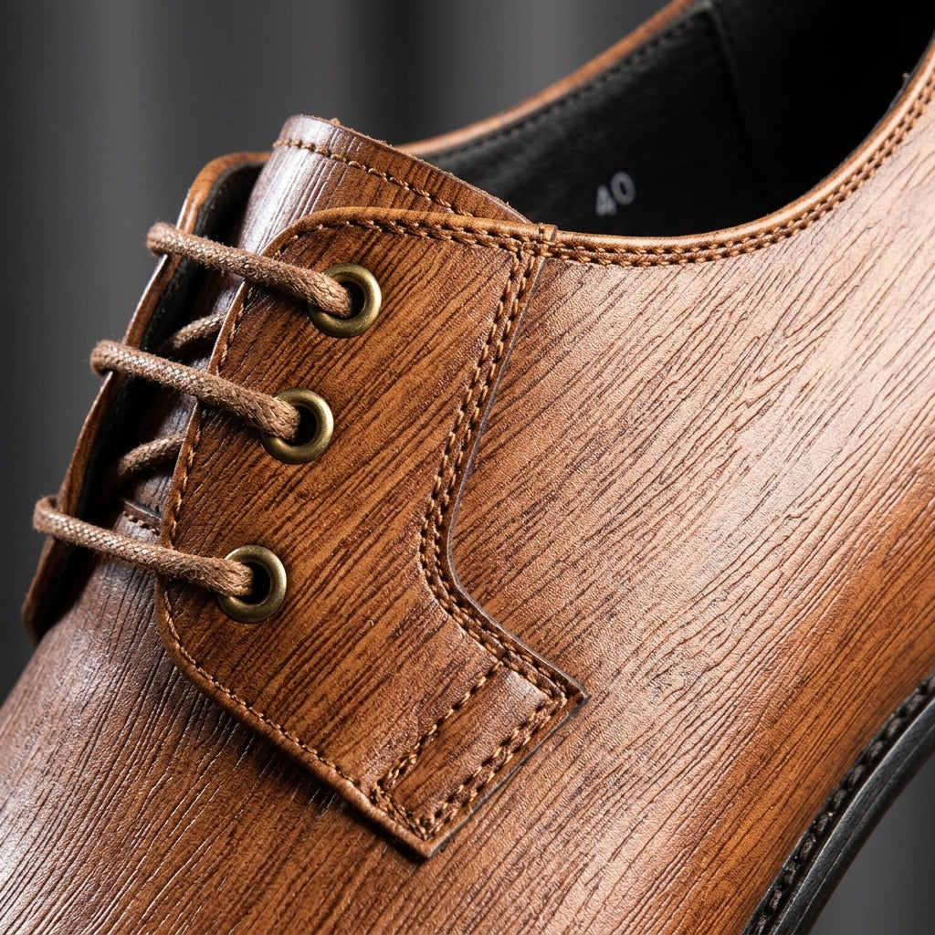 Men's Derby Shoes - Classic Casual Dress Shoes