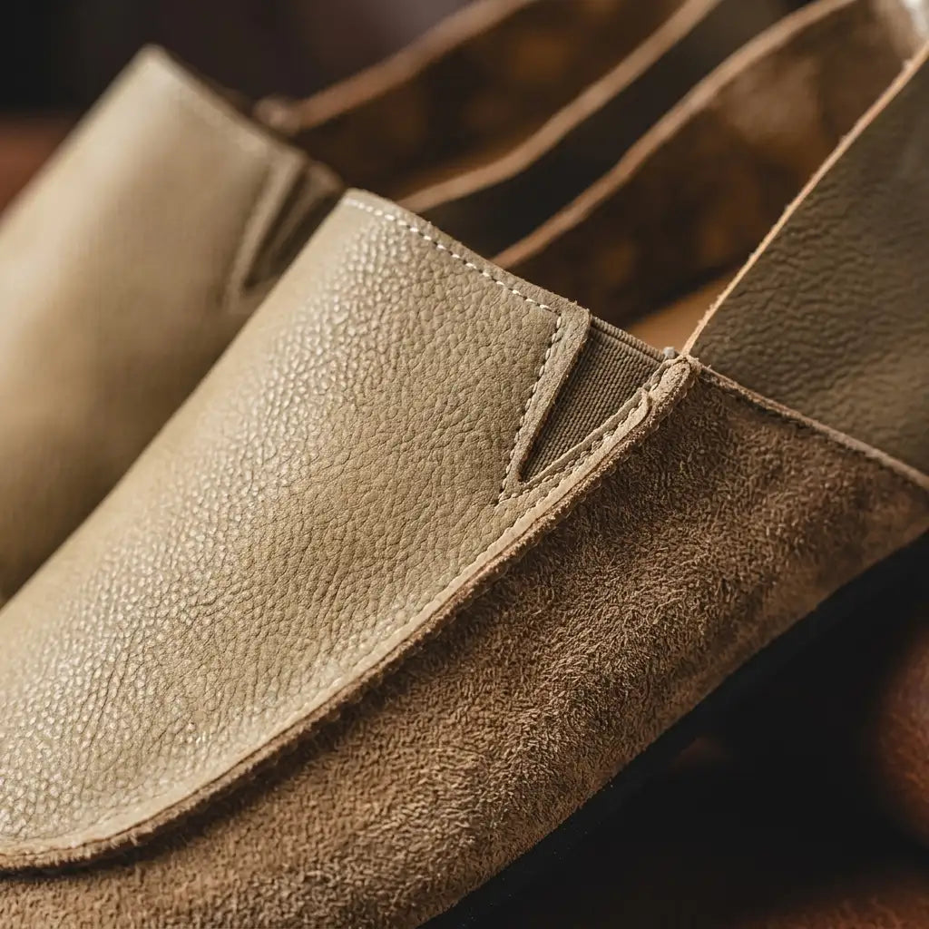 Men's Leather Loafers - Classic Slip On Dress Shoes