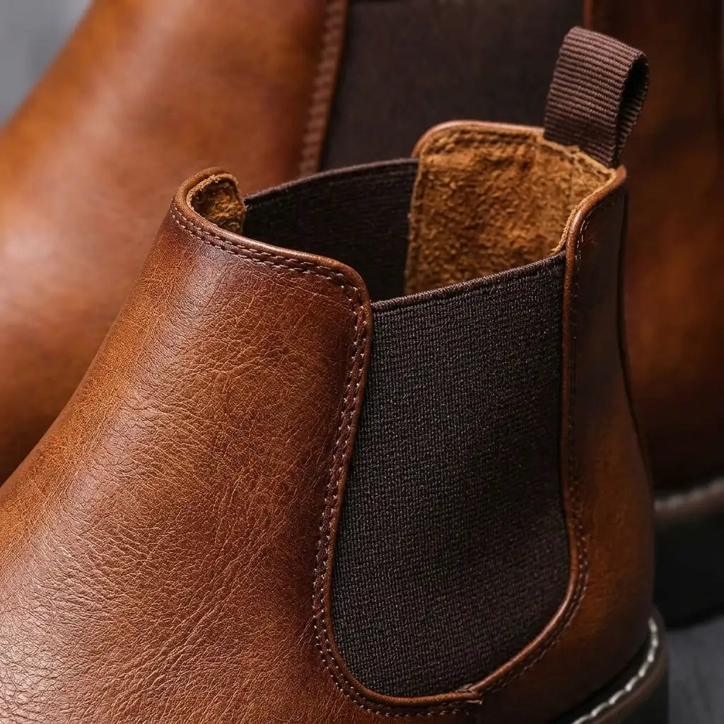 Men's Chelsea Boots - Classic Slip On Casual Dress Boots