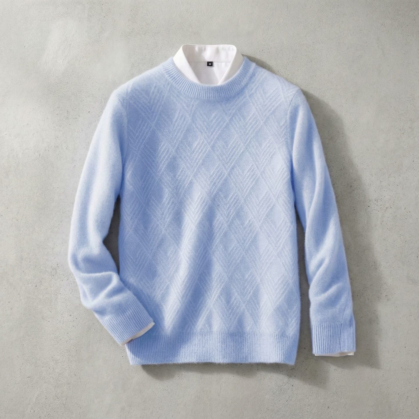 Men's Cashmere Sweater - Soft Knit Casual Pullover