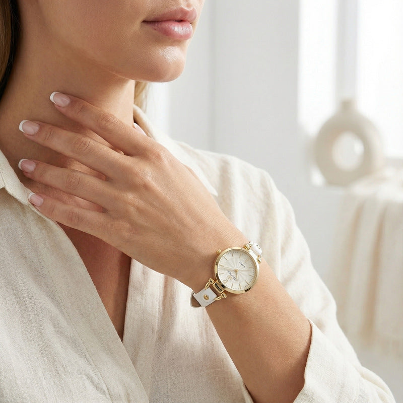Women’s Elegant Quartz Watch – Classic Analog Wristwatch for Everyday Wear