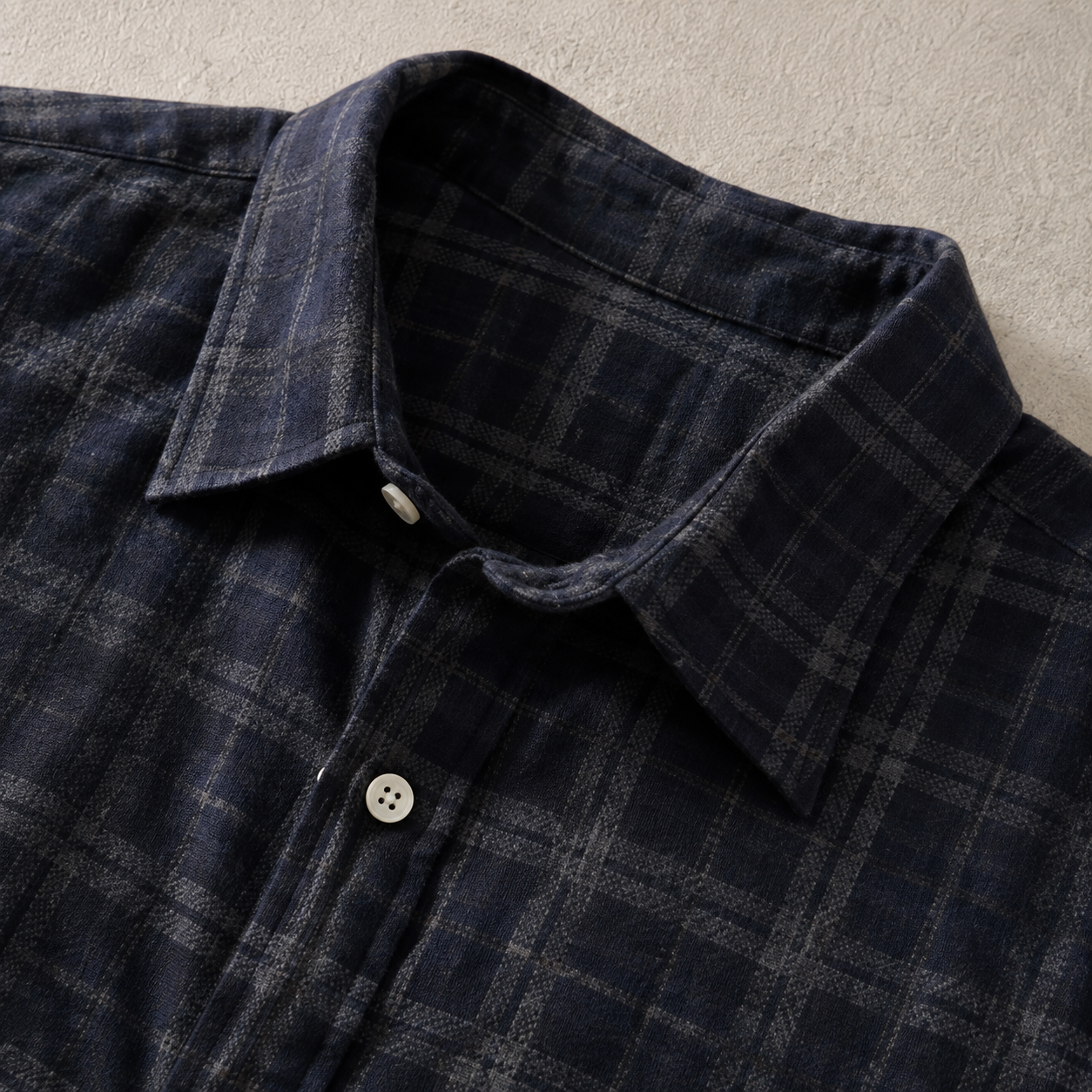 Men's Plaid Overshirt - Oversized Casual Button Down Shirt