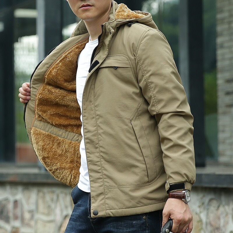 Men's Winter Jacket - Cold Weather Casual Outerwear