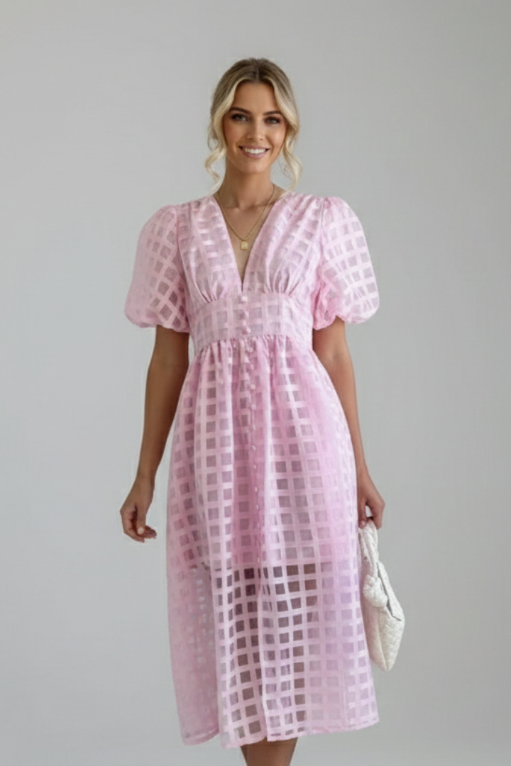 Kathryn | Lace Occasion Midi Dress
