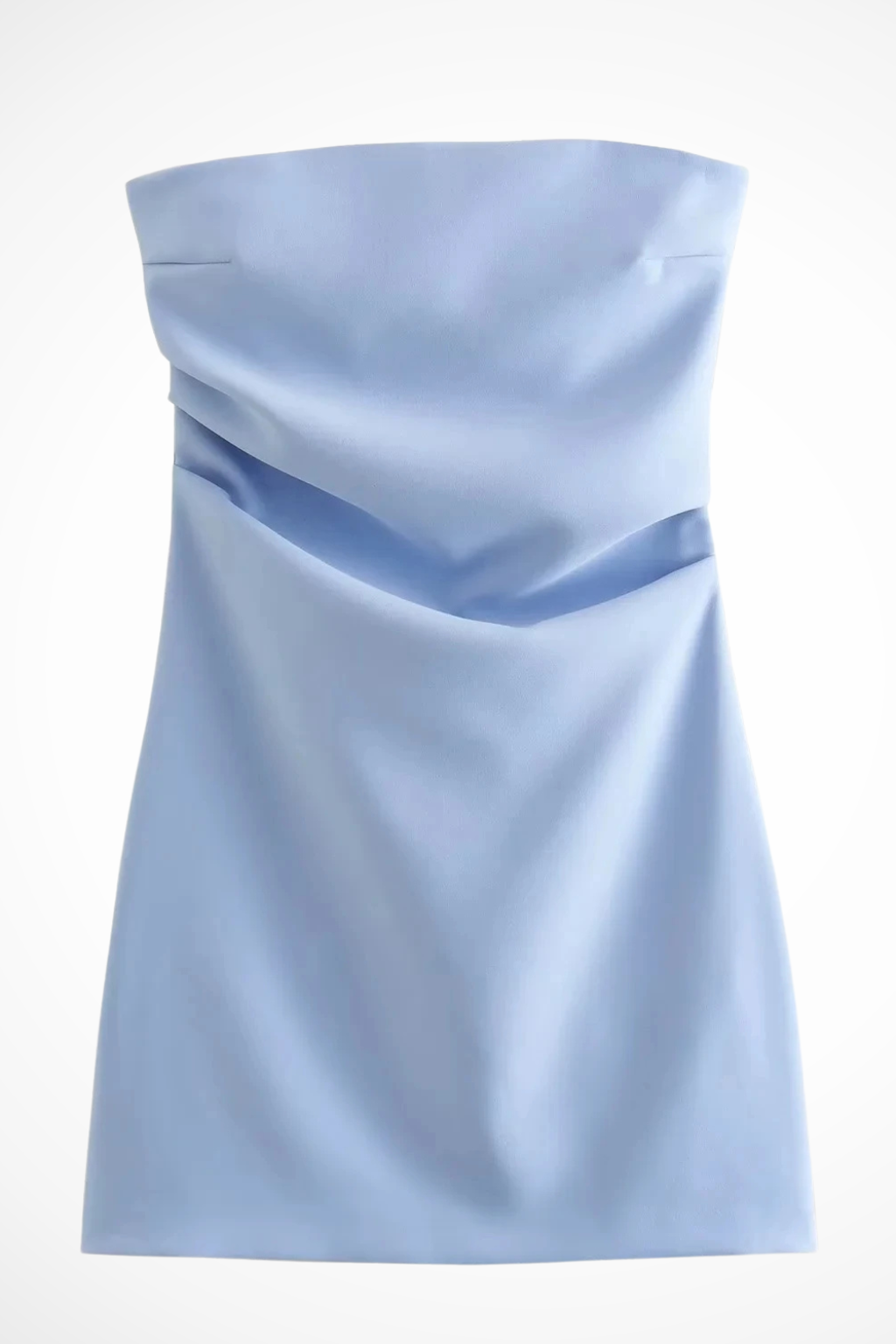 Women's Minimalist Bodycon Mini Dress | Elegant Strapless Summer Outfit 5
