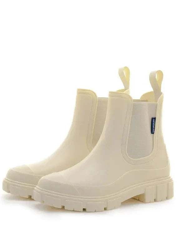 Women's Waterproof Chelsea Ankle Boots Lug Sole