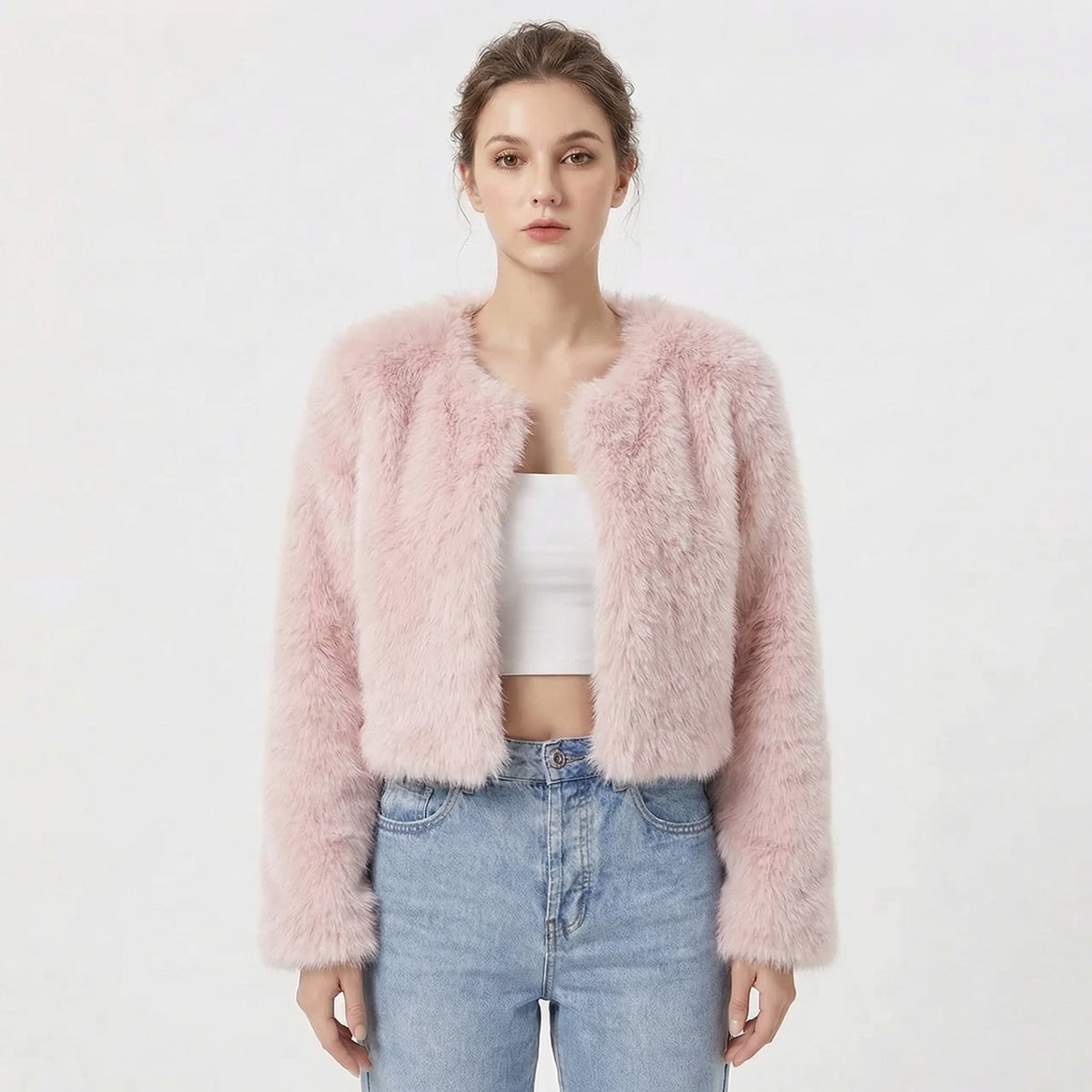 Women's Faux Fur Jacket - Luxury Winter Coat