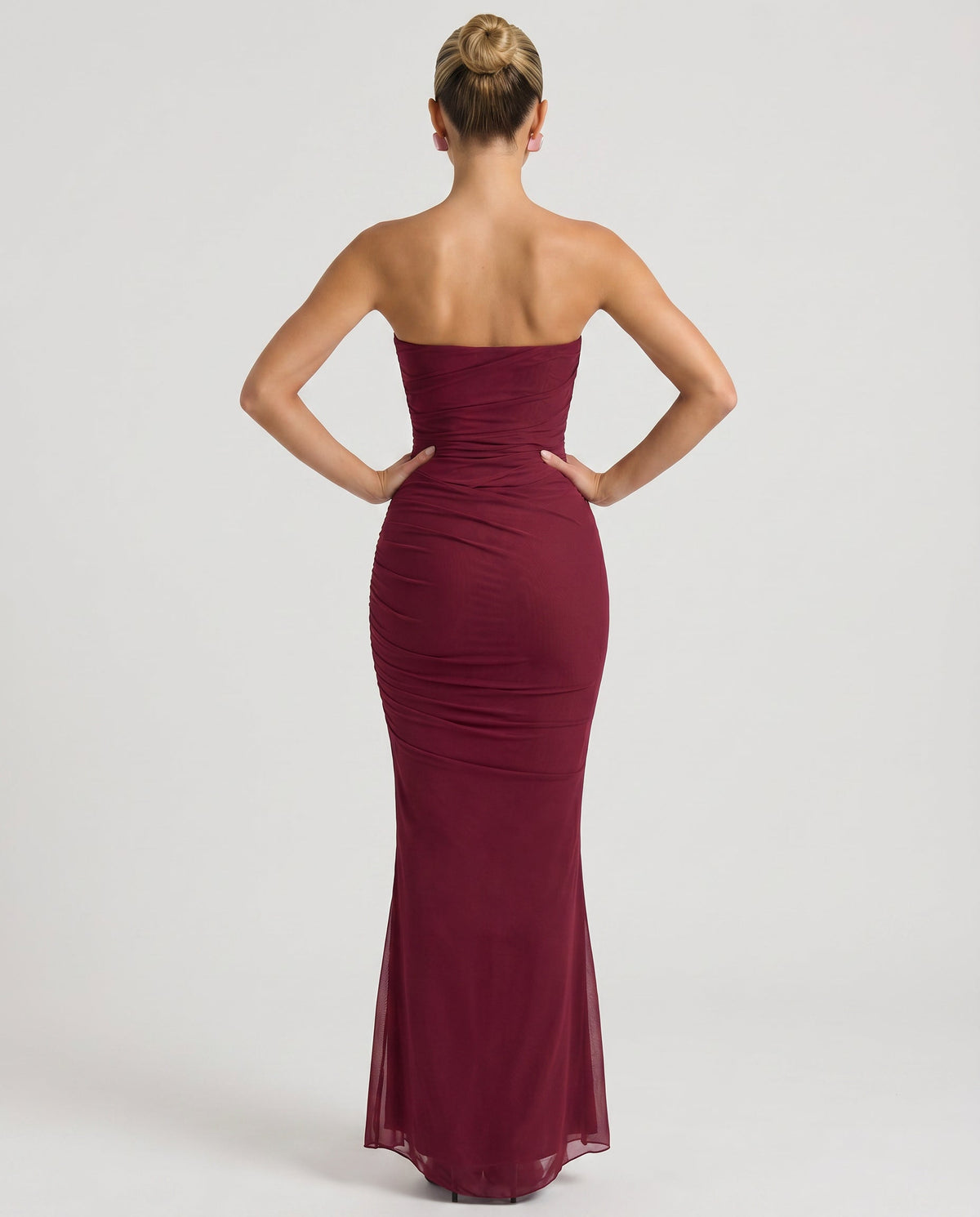 Ivoanthe | Ruched Wedding Guest Dress
