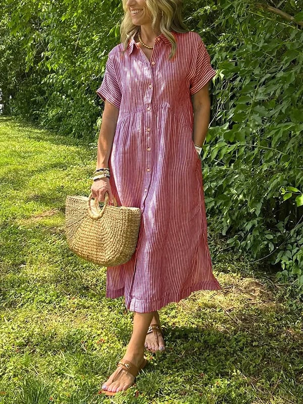 Ivessa | Refined Button-Up Airy Shirt