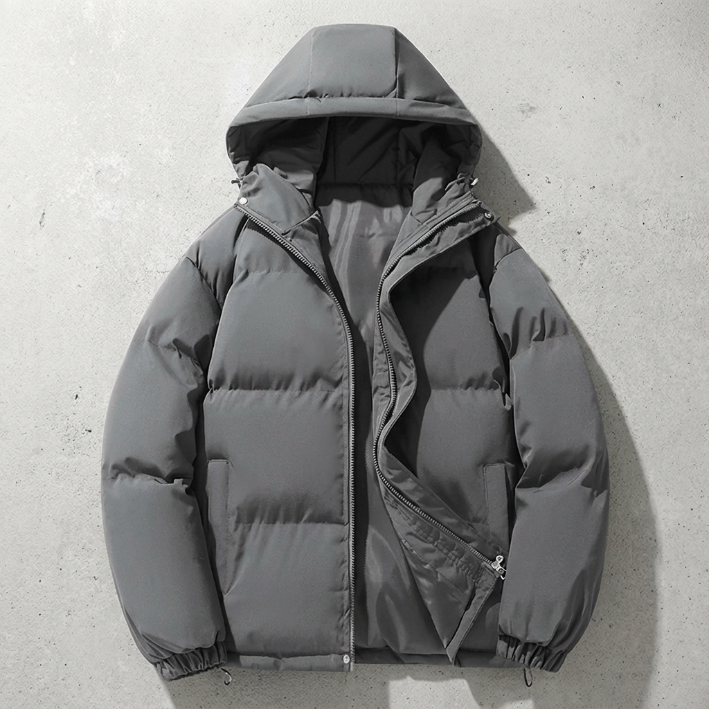 Men's Winter Parka - Insulated Cold Weather Jacket