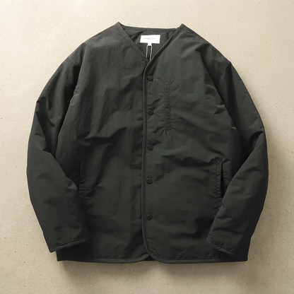 Men's Quilted Cotton Coat - Lightweight Fall Outerwear