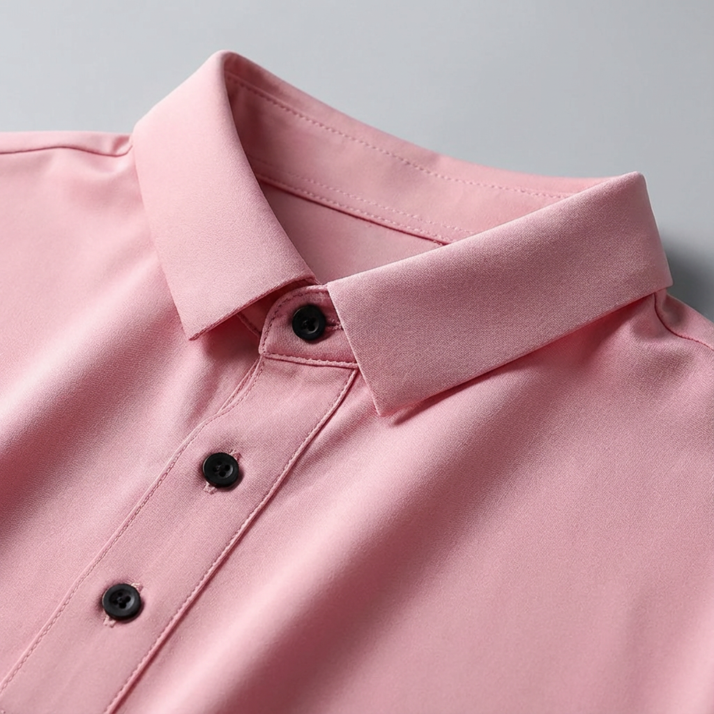 Men's Ice Silk Polo Shirt - Lightweight Short Sleeve Top
