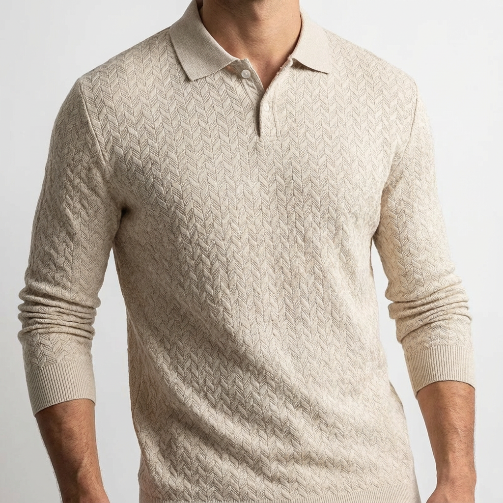 Men's Pima Cotton Polo Shirt - Soft Short Sleeve Casual Top