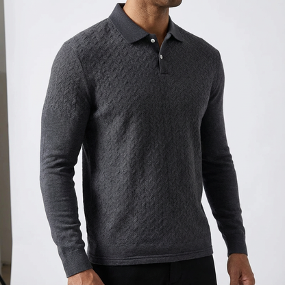 Men's Pima Cotton Polo Shirt - Soft Short Sleeve Casual Top