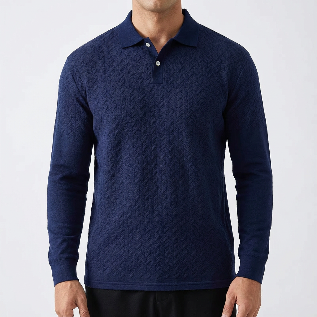 Men's Pima Cotton Polo Shirt - Soft Short Sleeve Casual Top