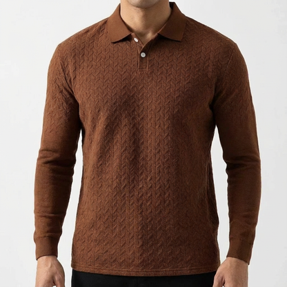 Men's Pima Cotton Polo Shirt - Soft Short Sleeve Casual Top