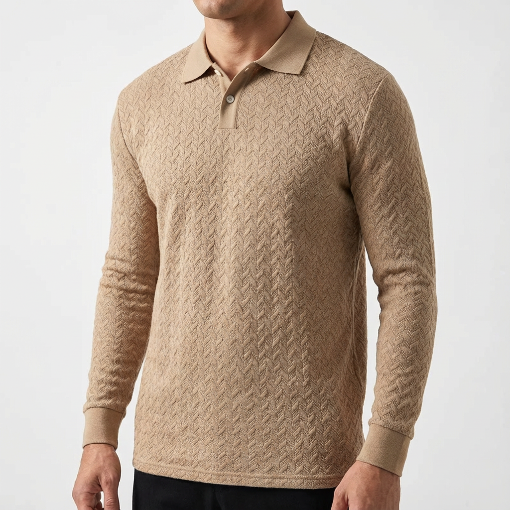 Men's Pima Cotton Polo Shirt - Soft Short Sleeve Casual Top