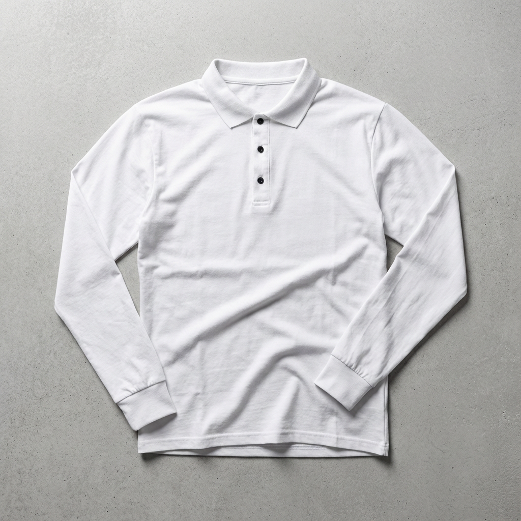 Men's Polo Shirt - Cotton Stretch Short Sleeve Casual Top