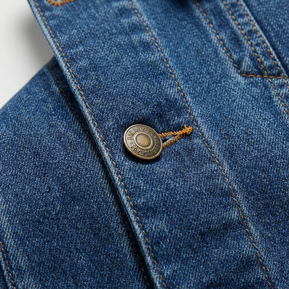 Men's Denim Jacket - Classic Casual Jean Jacket