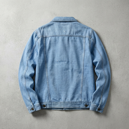 Men's Denim Jacket - Classic Casual Jean Jacket