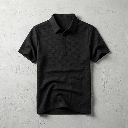 Men's Polo Shirt - Lightweight Casual Short Sleeve Top