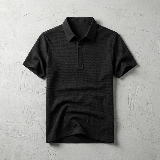 Men's Polo Shirt - Lightweight Casual Short Sleeve Top