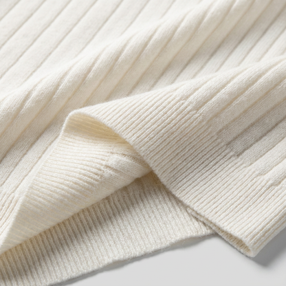 Men's Knit Polo Shirt - Short Sleeve Casual Sweater Top
