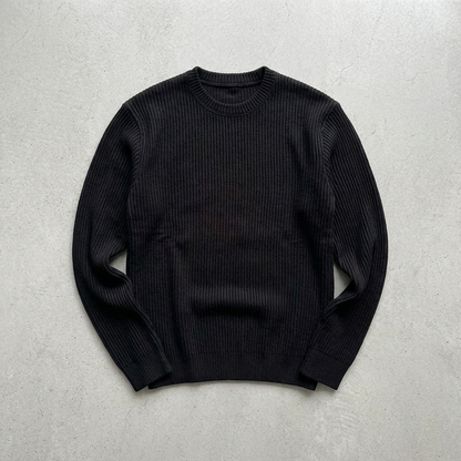 Men's Cotton Knit Sweater - Casual Pullover
