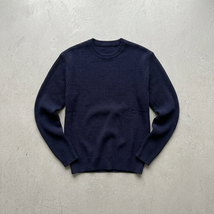 Men's Cotton Knit Sweater - Casual Pullover