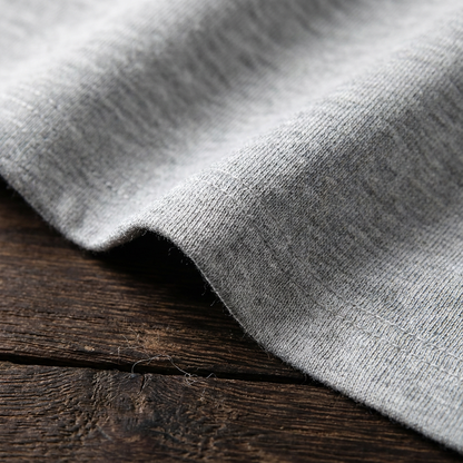 Men's Cotton Quarter Zip Polo Shirt - Casual Knit Pullover