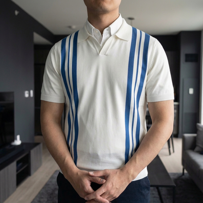 Men's Polo Shirt - Smart Casual Short Sleeve Top