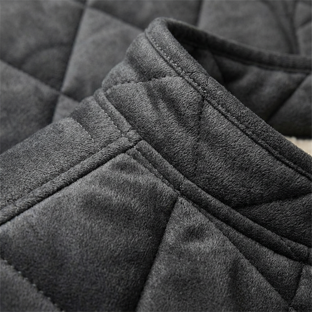 Men's Fleece Lined Jacket - Warm Casual Winter Outerwear
