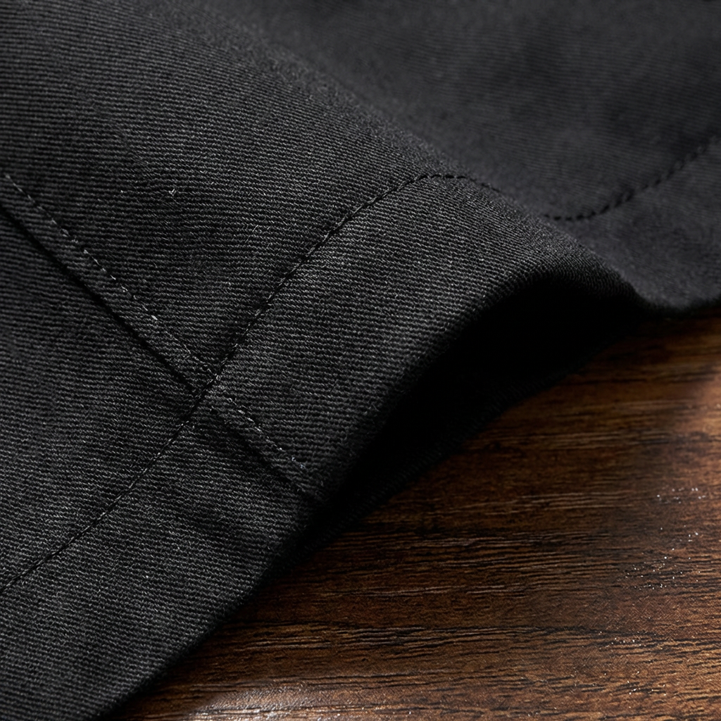 Men's Cotton Trench Coat - Classic Lightweight Casual Outerwear
