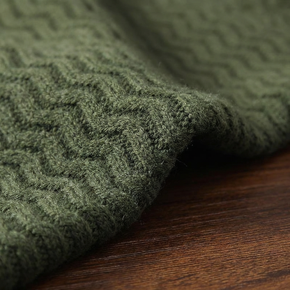 Men's Merino Wool Sweater - Casual Knit Pullover