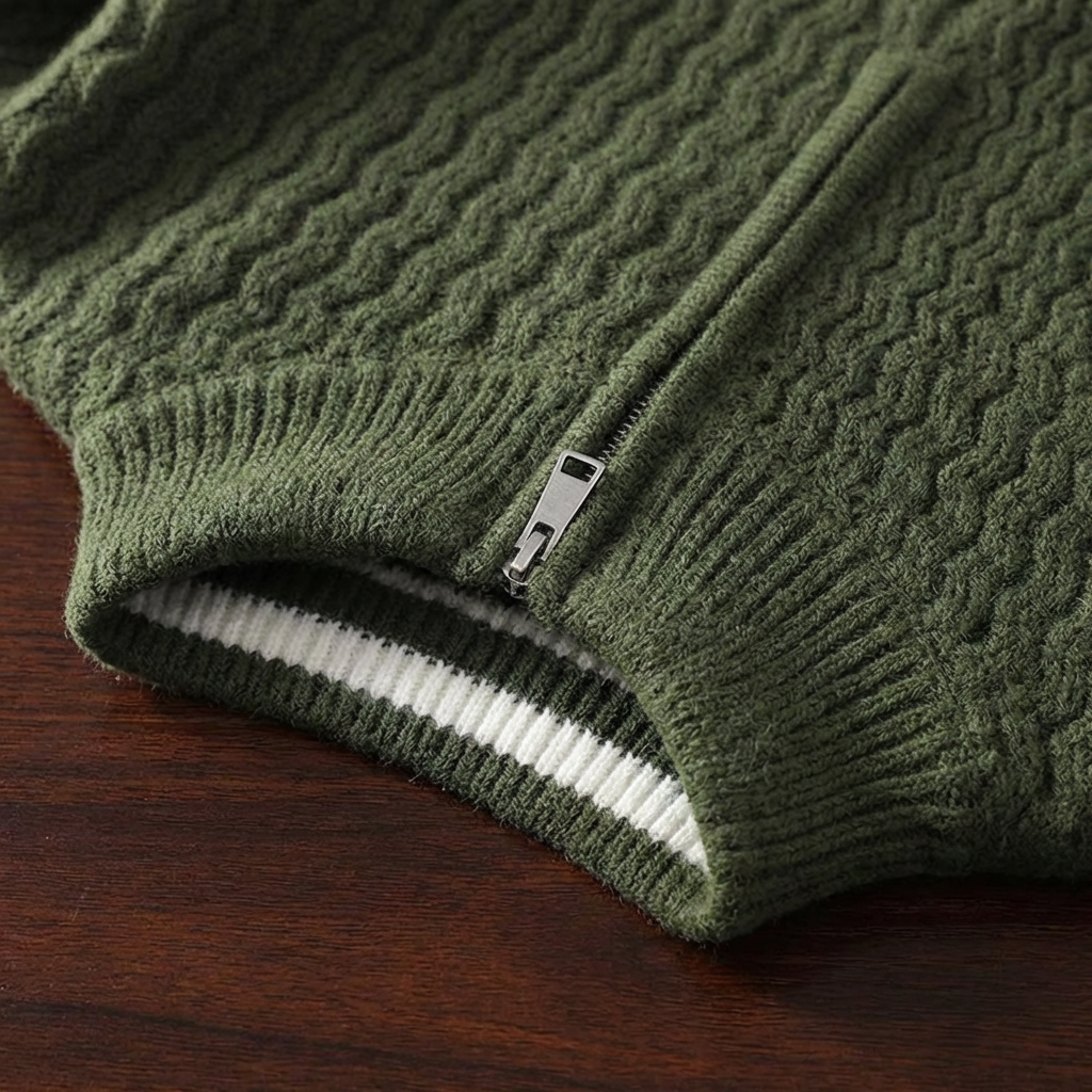 Men's Merino Wool Sweater - Soft Knit Casual Pullover