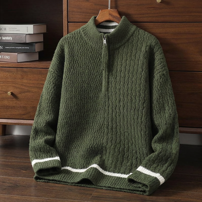 Men's Merino Wool Sweater – Warm Knit Pullover