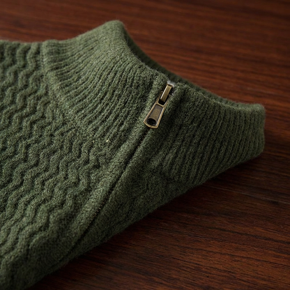Men's Merino Wool Sweater - Casual Knit Pullover