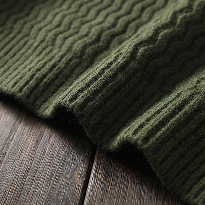 Men's Merino Wool Sweater - Knit Casual Pullover