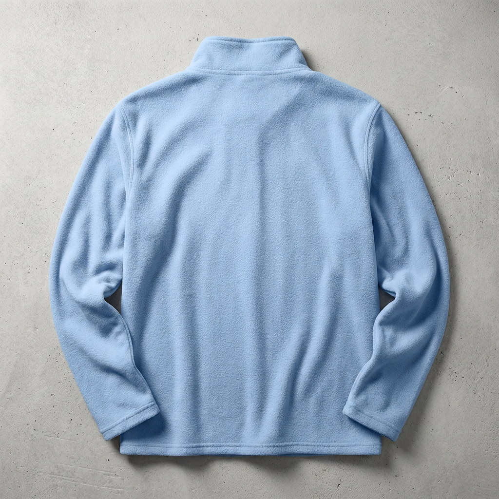 Men's Fleece Lined Quarter Zip - Warm Casual Pullover