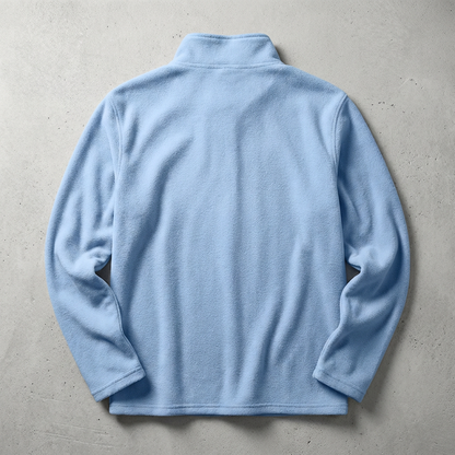 Men's Fleece Lined Quarter Zip - Warm Casual Pullover