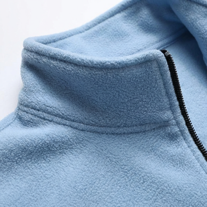 Men's Fleece Lined Quarter Zip - Warm Casual Pullover