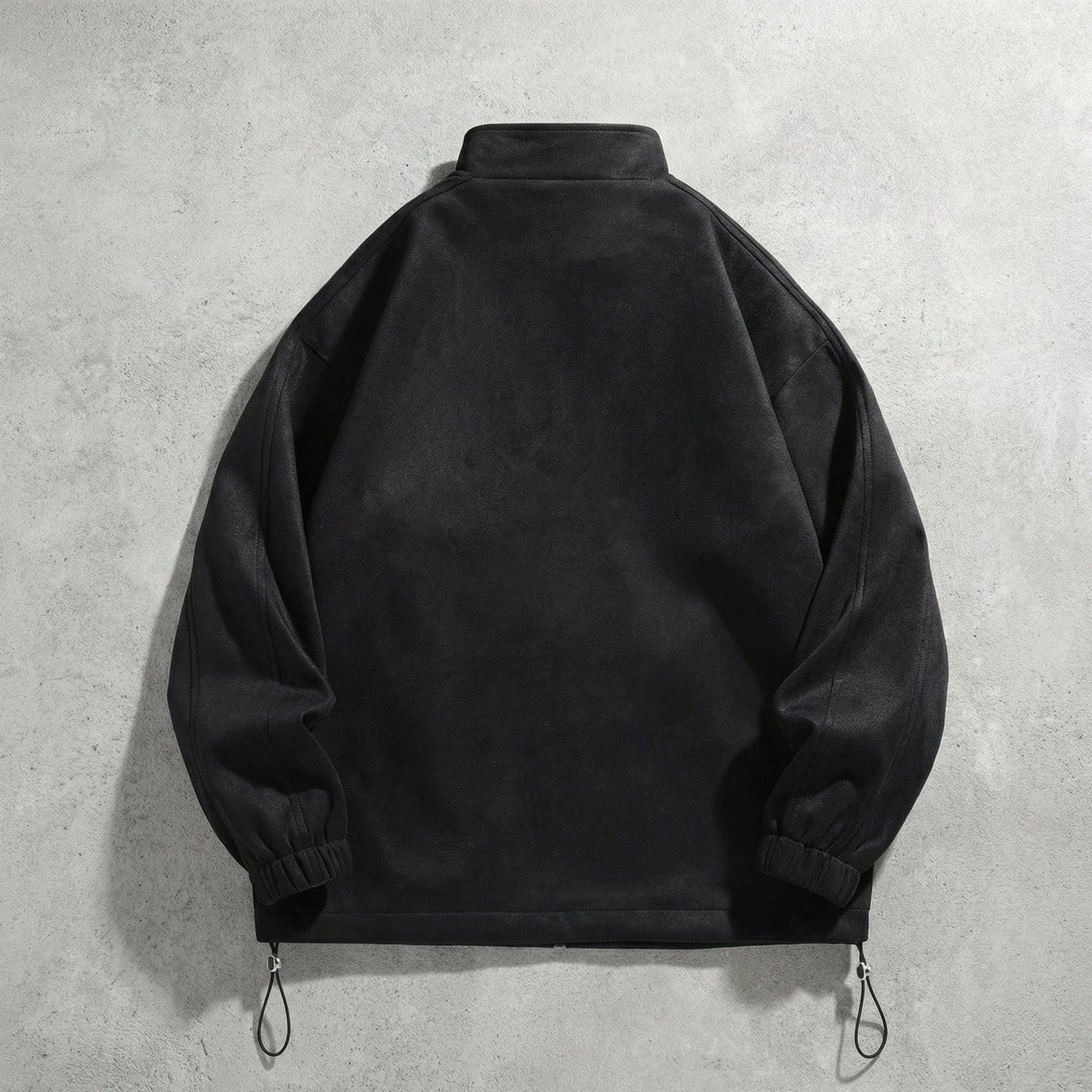 Men's Faux Suede Jacket - Casual Lightweight Outerwear