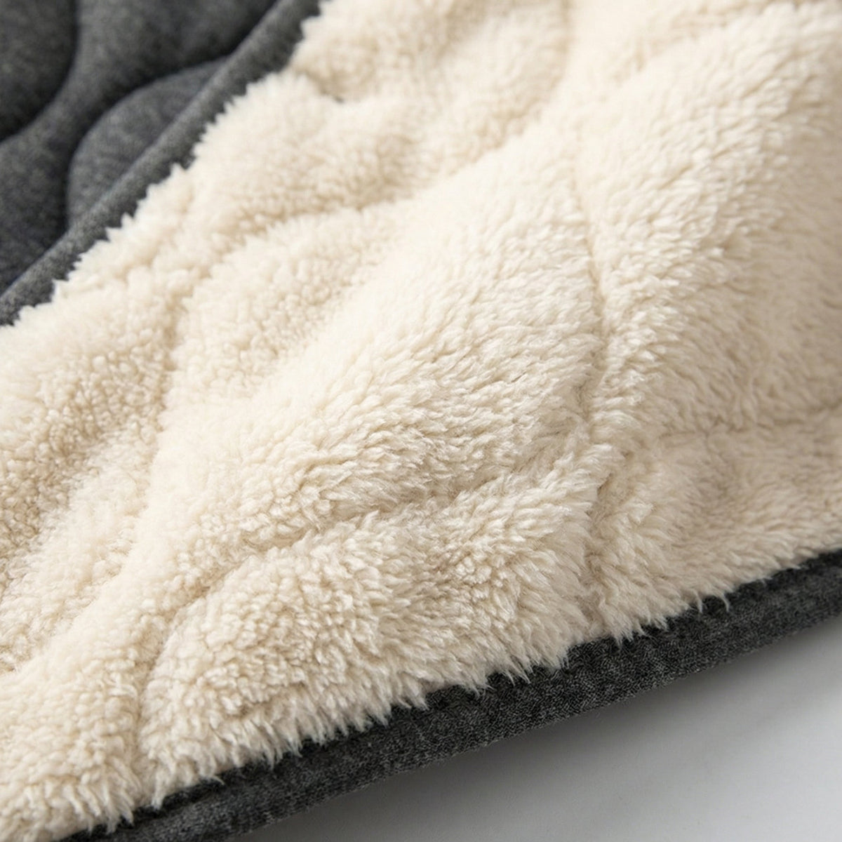 Men's Fleece Parka - Warm Winter Hooded Outerwear