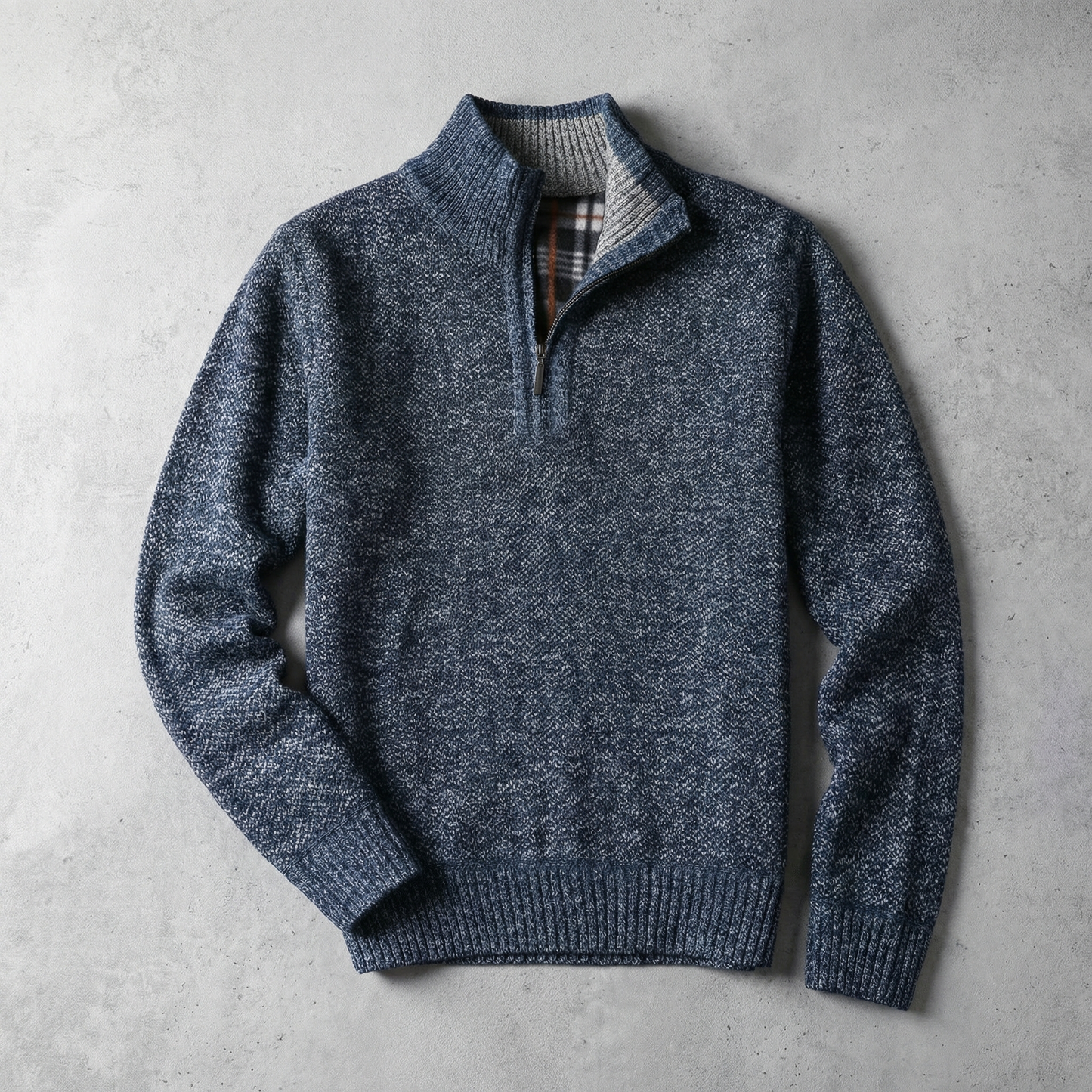 Men's Cotton Sweater - Soft Knit Casual Pullover