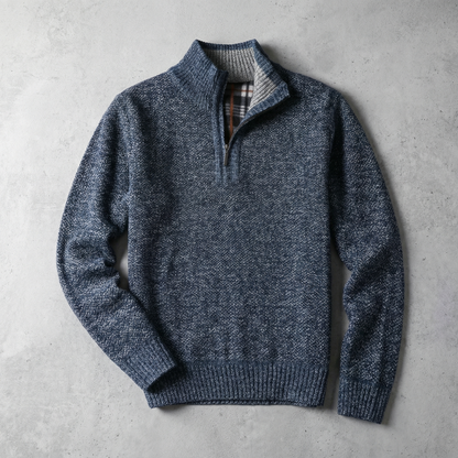 Men's Cotton Sweater - Soft Knit Casual Pullover