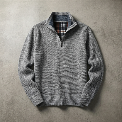 Men's Cotton Sweater - Soft Knit Casual Pullover
