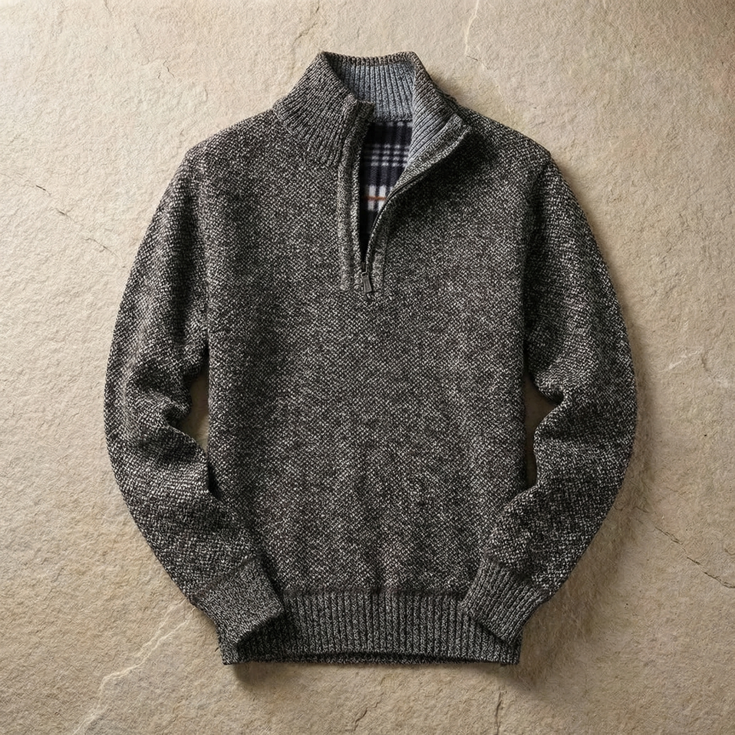 Men's Cotton Sweater - Soft Knit Casual Pullover