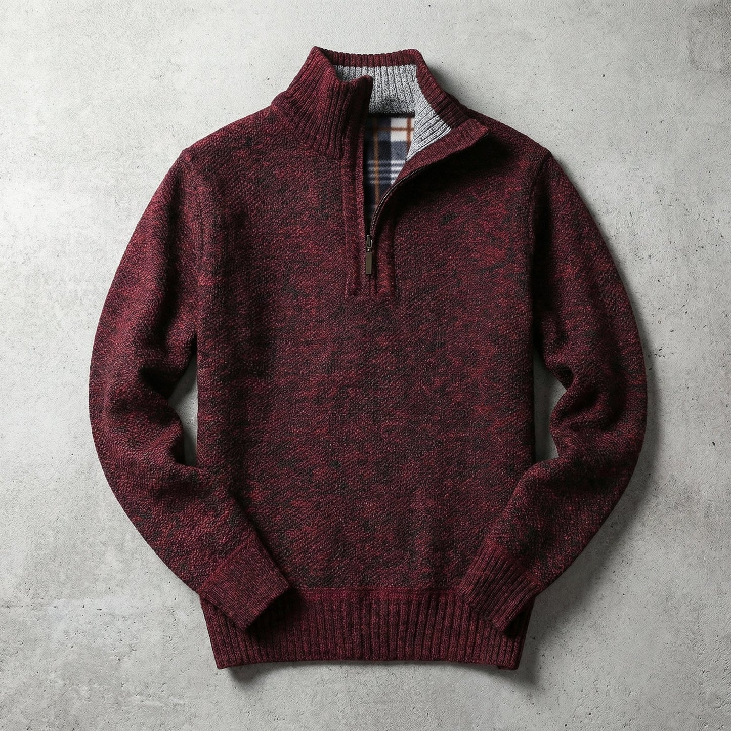 Men's Cotton Sweater - Soft Knit Casual Pullover